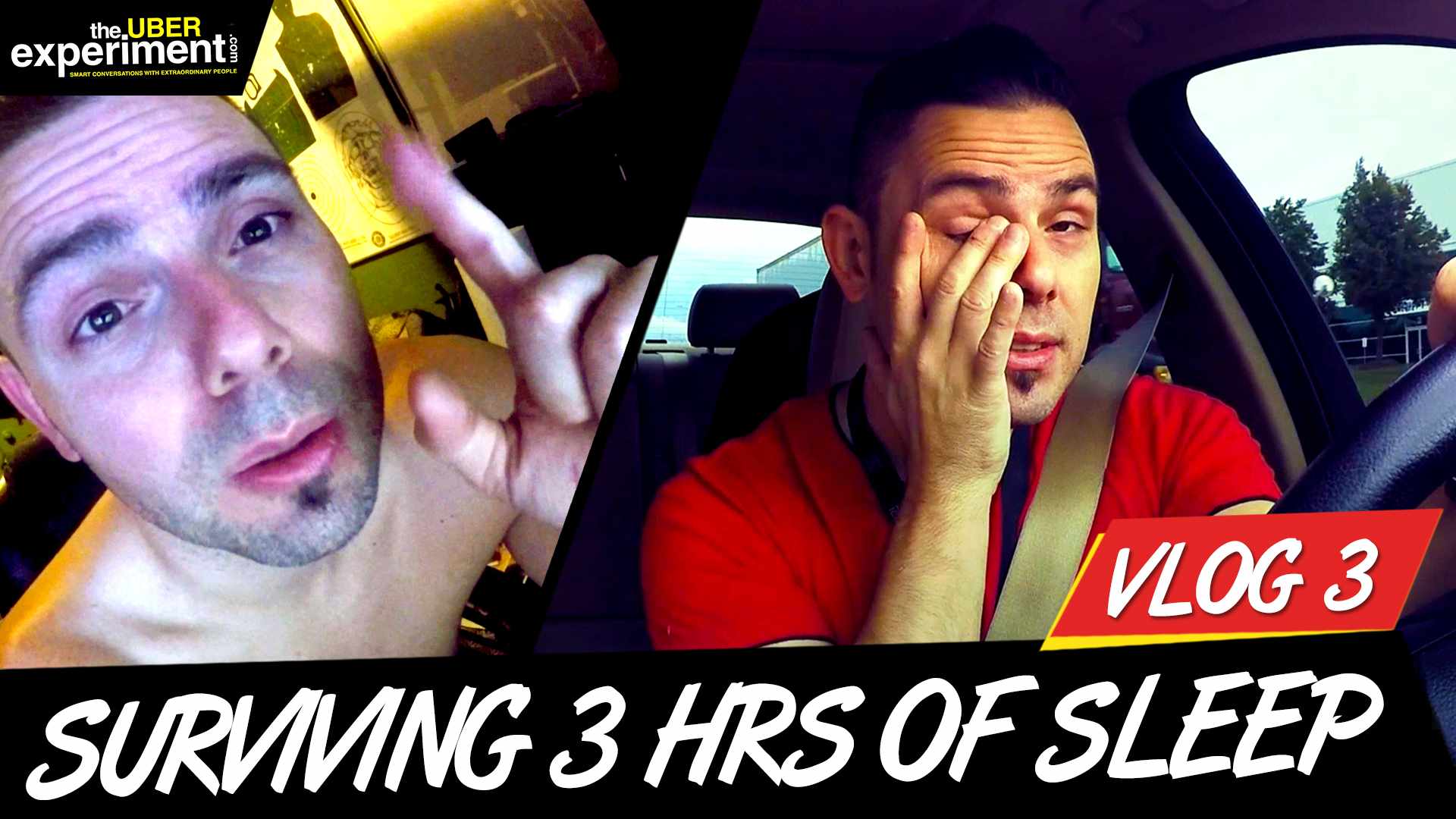 MEETING WORLD BOXING CHAMP & CTV ON 3 HRS OF SLEEP (Motivation VLOG 3 - Behind The Uber Experiment)