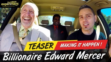 MAKING IT HAPPEN - Billionaire Edward Mercer & Anil R. on The UBER Experiment Reality Talk Show