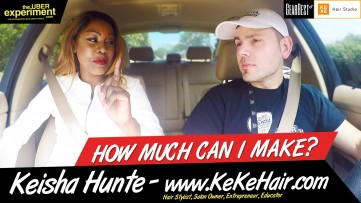 Womenpreneur & Hair Salon Owner KEISHA HUNTE on MAKING MONEY IN THE INDUSTRY - The UBER Experiment