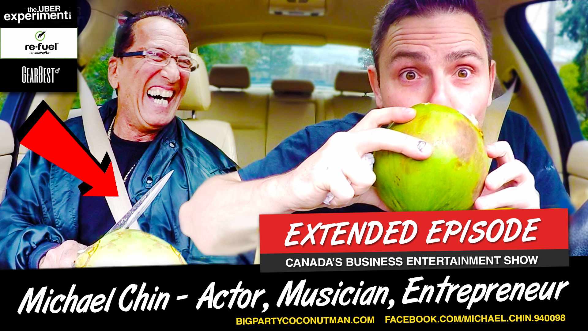 UBER RIDER PULLED A KNIFE ON ME (Michael Chin: Actor, Musician, Entrepreneur on The Uber Experiment)